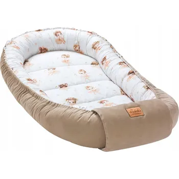 Zavinovačka JUKKI VELKÝ DĚTSKÝ KOKON XXL ZAVINOVAČKA 65x120CM BAVLNA VELVET