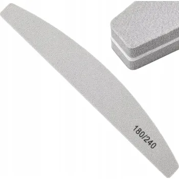Pilník na nehty loďka šedý 180/240 1 ks
