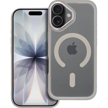 Náhradní kryt pro mobilní telefon Matné kryt Mag Cover s MagSafe pro iPhone 17 Titanium