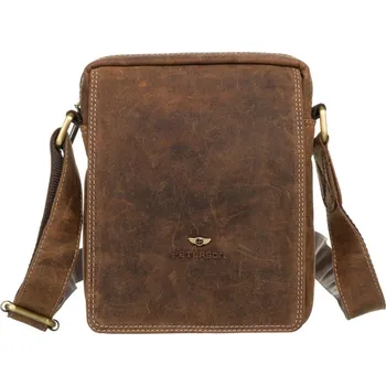 Kabelka Pánské crossbody Peterson PTN 250586-NSH hnědá