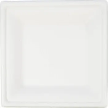 Talíř Talíře z cukrové třtiny 15x15cm ( 6 Ks ) Arpex