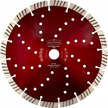 Příslušenství k brusce Řezný kotouč Magma MST 230 mm 22,2 mm na betonu, cihly, tvárnice 5 ks