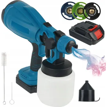 Stříkací pistole ELEKTRICKÁ STŘÍKACÍ PISTOLE AGREGÁT NA MALOVÁNÍ 800ml