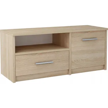 Televizní stolek TV stolek/skříňka BODO 1D1S SONOMA regál komoda UFC
