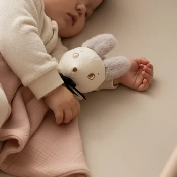 plyšák MOULIN ROTY Mazlící šátek Myška