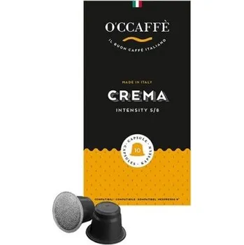O´Ccaffé KAPSLE O'CCAFFÉ CREMA PRO NESPRESSO 10ks expirace 24/7/2025