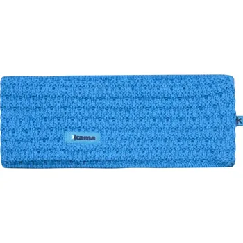 Zimní čelenka Kama Široká pletená merino čelenka Barva: tyrkysová