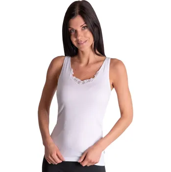 Dámská košilka na široká ramínka Aurel Emili Barva/Velikost: bílá / L/XL