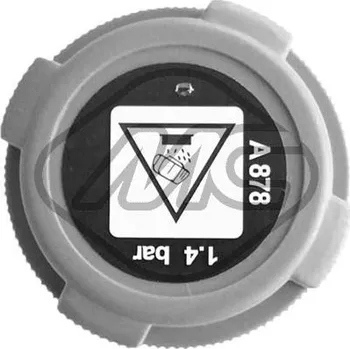 Palivová nádrž Uzavírací víčko, nádoba chladiva Metalcaucho 31630