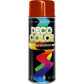 Barva ve spreji Deco Color ® DecoColor, barva ve spreji DECO lesklá RAL 3020 červená - 400 ml