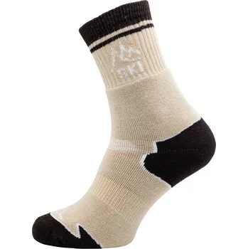Dámské ponožky Miketa SKI thermo dámské Barva: béžová, Velikost: 38-39