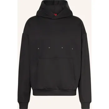 Pánská mikina Hugo Pánská Mikina S Kapucí Dabilano, černá / stříbrná /...