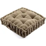 Sedací polštář na zem DANDY manšestr khaki sada 4 ks 232793300