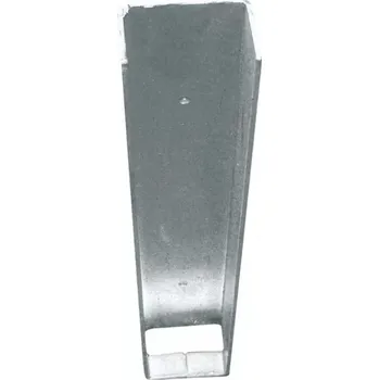 Příslušenství pro plot Stabilizační držák podhrabové desky Zn koncový v. 200 mm vč. texu (MONTÁŽ A MATERIÁL K MONTÁŽI )