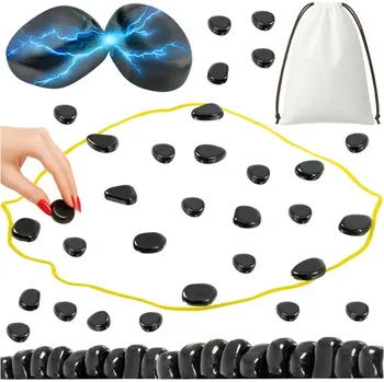 Desková hra Kruzzel Magnetické herní kameny 40 ks