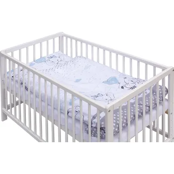 Dětská postýlka Dětská postýlka s kompletní výbavou Scarlett Gusto 120 x 60 cm - modrá