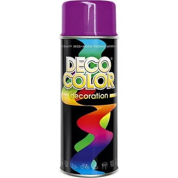 Barva ve spreji Deco Color ® DecoColor, barva ve spreji DECO lesklá RAL 4006 fuchsiová - 400 ml