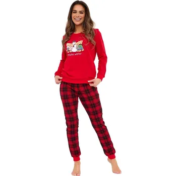 Dámské pyžamo Dámské pyžamo CORNETTE 671/421 WINTER červená XXL 0