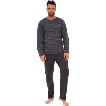 Pánská móda Pánské pyžamo CORNETTE VARIOUS 138/57 grafitová 3XL 0