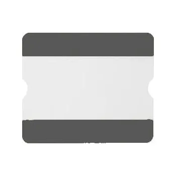 Samolepicí vyznačovací kapsy WT-5118, 1/3 A4 otevřená – PVC, tmavě šedá, 216×180 mm, balení 10 ks