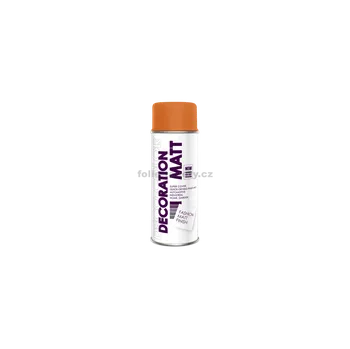 Barva ve spreji Deco Color ® DecoColor, barva ve spreji MATT, RAL 2004 oranžový - 400 ml