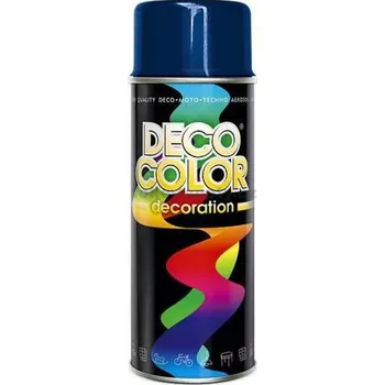 Barva ve spreji Deco Color ® DecoColor, barva ve spreji DECO lesklá RAL 5003 modrá tmavá - 400 ml