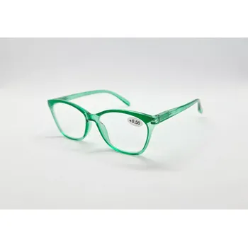 Brýle na čtení IDENTITY Dioptrické brýle MC2286 +5,00 green flex