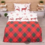 Vánoční povlečení 140x200+70x90 SOBI