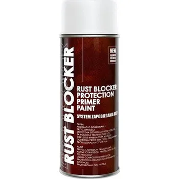 Barva ve spreji Deco Color ® DecoColor, sprej RUST BLOCKER 4 v 1, RAL 9010, 400 ml, bílý matný