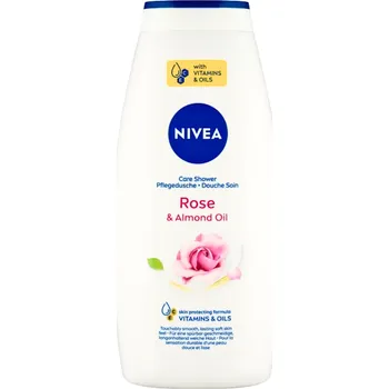 Koupelová kosmetika Nivea sprchový gel 750 ml Rose & Almond Oil