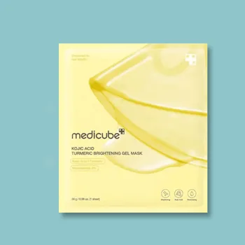 Pleťová maska Medicube Gelová pleťová maska s kyselinou kojovou Kojic Acid Turmeric Brightening Gel Mask 28 g 1 ks