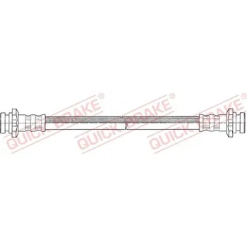 Brzdový systém Brzdová hadice QUICK BRAKE 25.015 QB