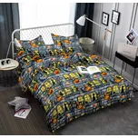 Povlečení z mikrovlákna SCARY PARTY šedé Rozměr povlečení: 2 ks 70 x 80 cm | 160 x 200 cm 232218008