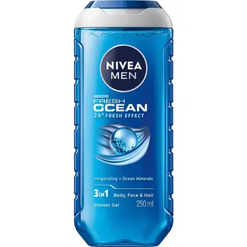 Koupelová kosmetika Nivea Men sprchový gel 250 ml Fresh Ocean