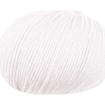 Příze LANA GATTO - BABY SOFT bílá