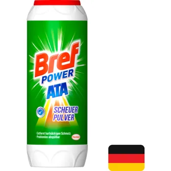 WC čistič Bref písek 500 g Power Ata Citrus (Dovoz: Německo)