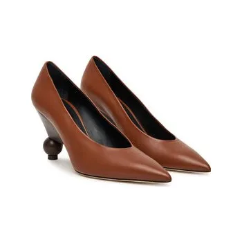 Dámské lodičky Lodičky Weekend Max Mara Nievo 25255260956 Hnědá 39