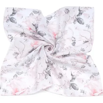 Dětská deka Mušelínová zavinovací deka/plena 120x120 cm + mini plenka 35x35 cm