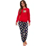 Dámské pyžamo CORNETTE 671/422 TEDDY červená L 0