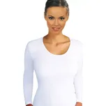 Dámské tričko s dlouhým rukávem Lena Emili Barva/Velikost: bílá / XL/XXL