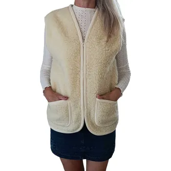 Vesta 100% merino ovčí vlna Barva: přírodní bílá, Velikost: XXL
