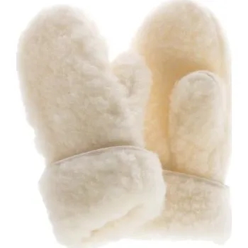 Rukavice Merino rukavice, přírodní béžové Velikost: S