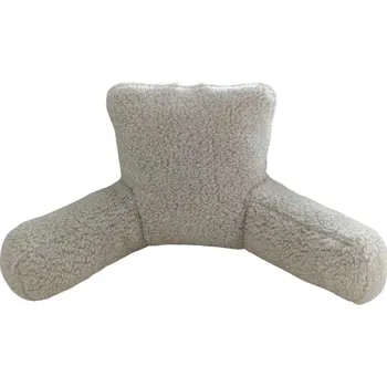 Polštář MERINO SVĚT Čtecí merino polštář s područkami světle šedý