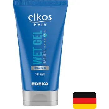 Stylingový přípravek Elkos Hair gel na vlasy 150 ml Ultra silný s mokrým efektem č.5 (Dovoz: Německo)