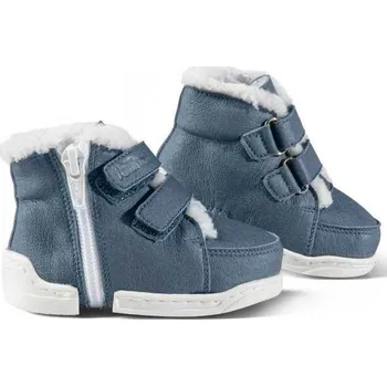 Capáčky Exkluzivní botičky, tenisky z pravé jehněčí kožešinky Barva: kobaltová