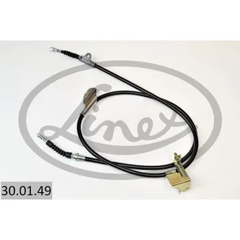 Lanko parkovací brzdy Tažné lanko, parkovací brzda LINEX 30.01.49