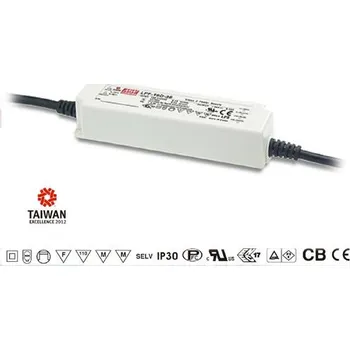 Napájecí zdroj pro osvětlení Mean Well LPF-16D-36 Stmívatelný zdroj pro LED 16W