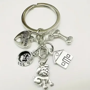 Přívěsek na klíče pes nejvěrnější přítel
