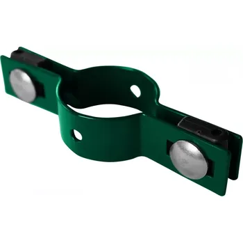 Příslušenství pro plot Příchytka Plotového panelu na sloupek 48mm - průběžná PROFI717 Naší Montáži (MONTÁŽ A MATERIÁL K MONTÁŽI )