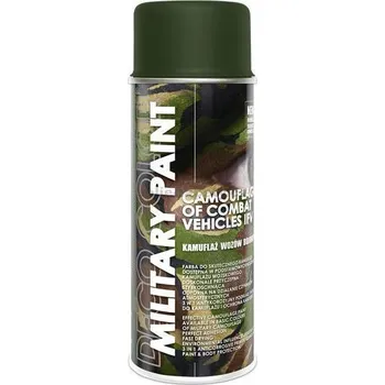 Barva ve spreji Deco Color ® DecoColor, sprej MILITARY PAINT zelený tmavý, odstín RAL 6014, 400 ml